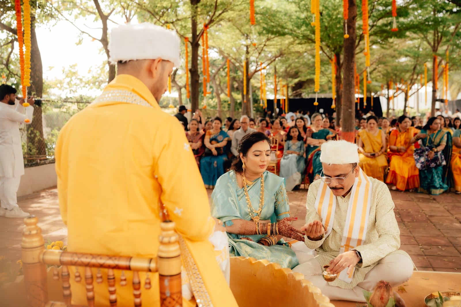 Vedant & Srushti, photographed by Impact Photo Studio